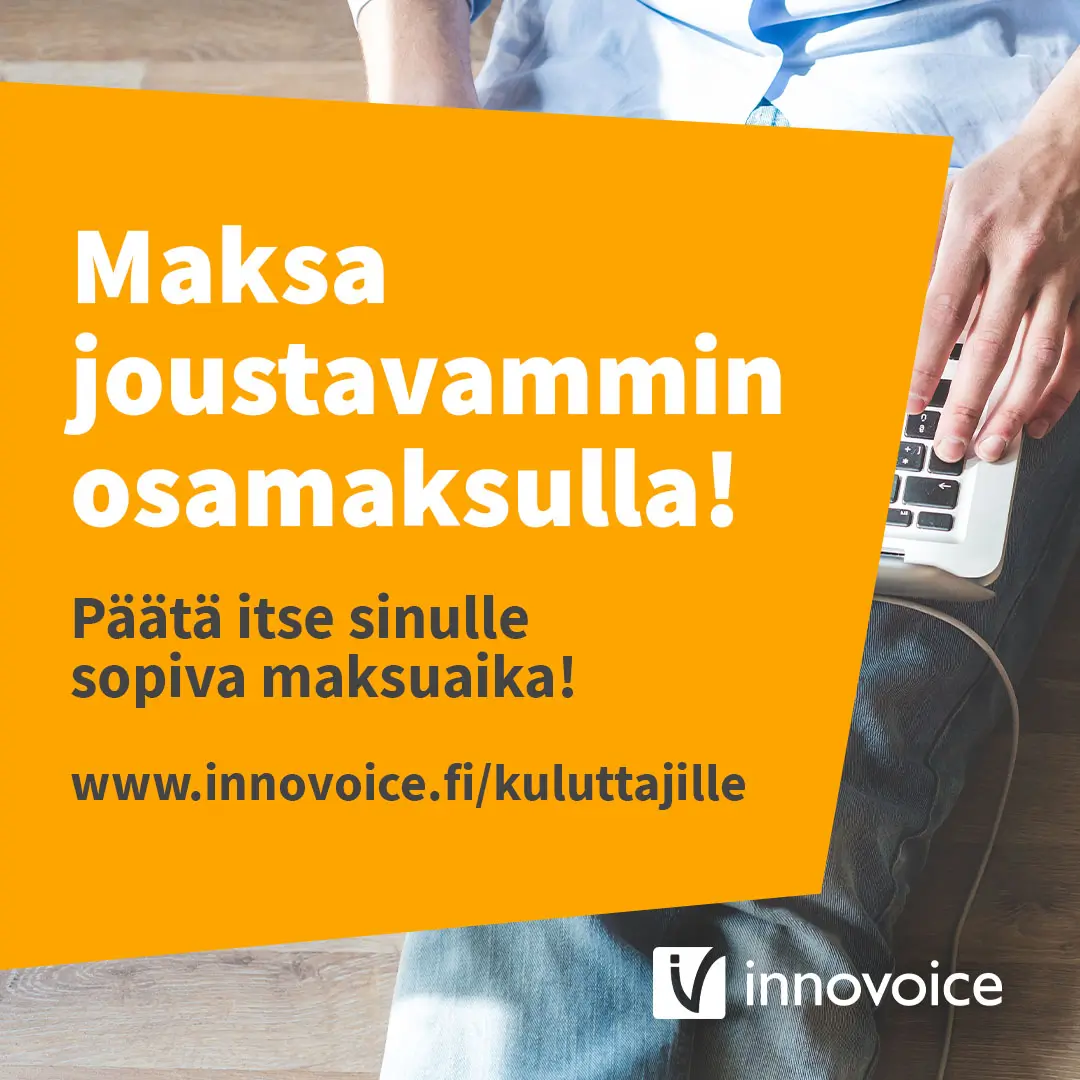 Innovoice – maksa laskulla tai osamaksulla